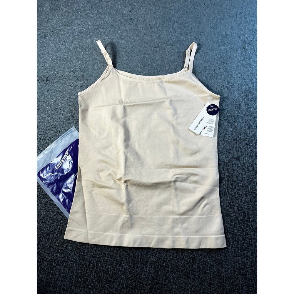 EMPETUA body shapewear scoop neck cami NWT tummy & waist control nude 3X